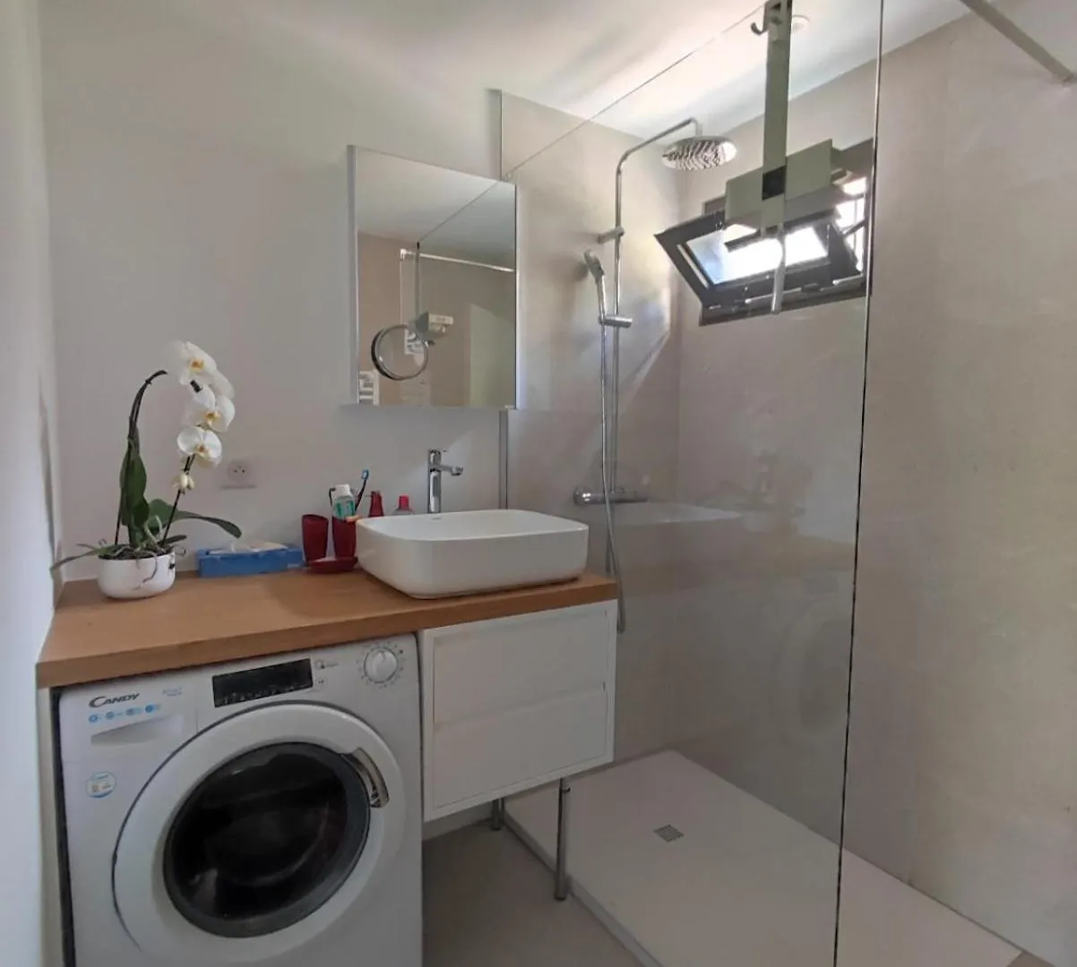 아파트 Le Palmier, Jardin Privatif, Plage 200M, Classe 3 Etoiles, Wifi, Garage,Renove En 2024 카발레르쉬르메르 프랑스